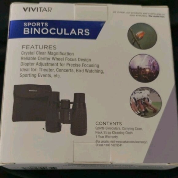 Vivitar Sports Binoculars - Picture 3 of 6